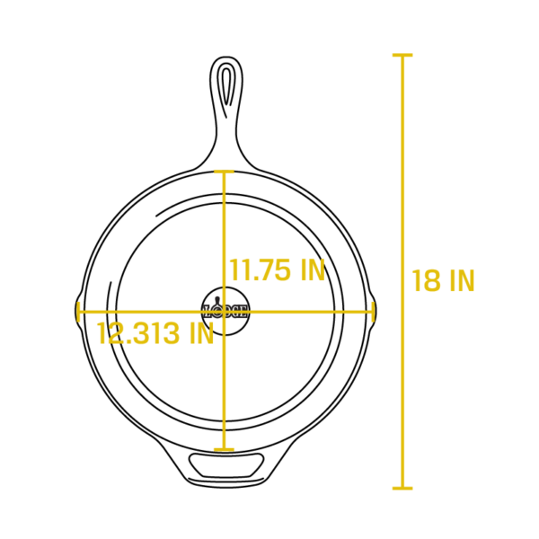 LODGE-Cast Iron Skillet
